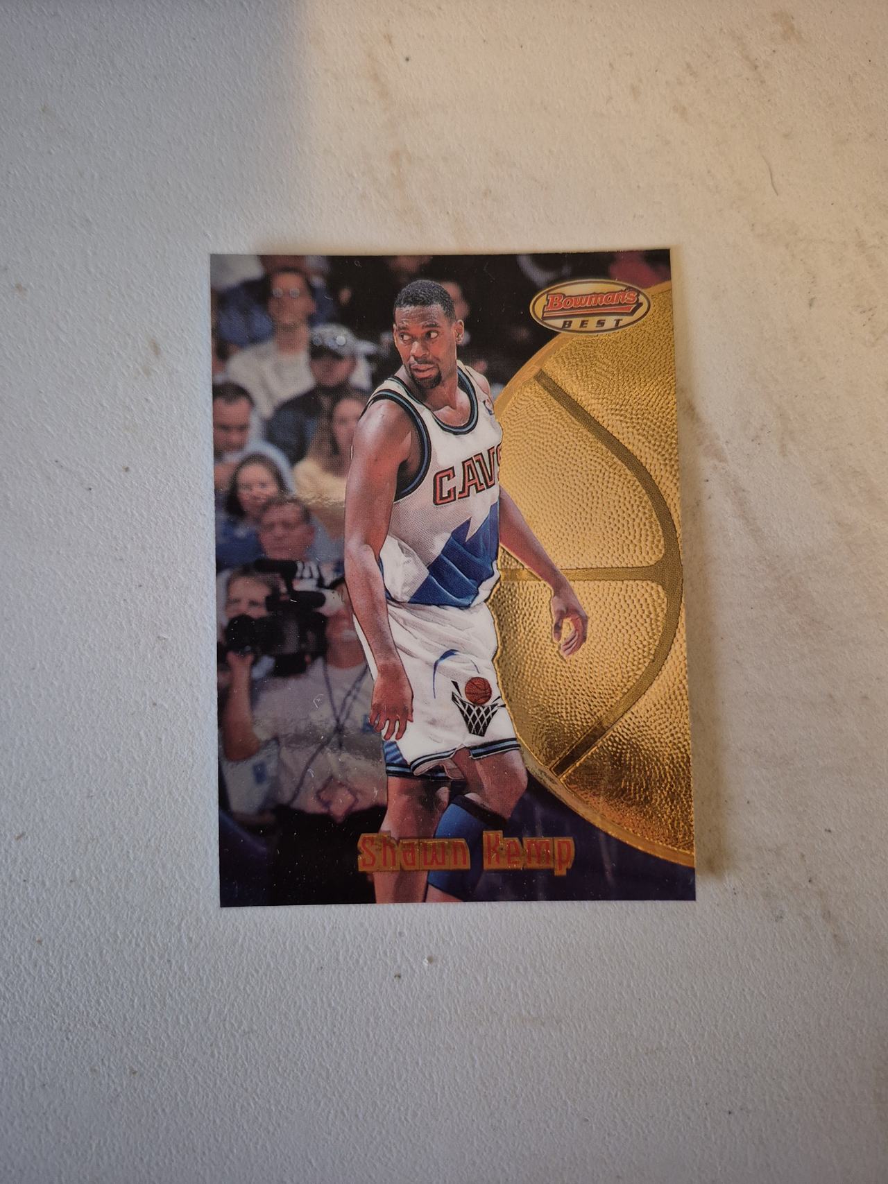 Shawn Kemp 1997 Bowman's Best Techniques #T10