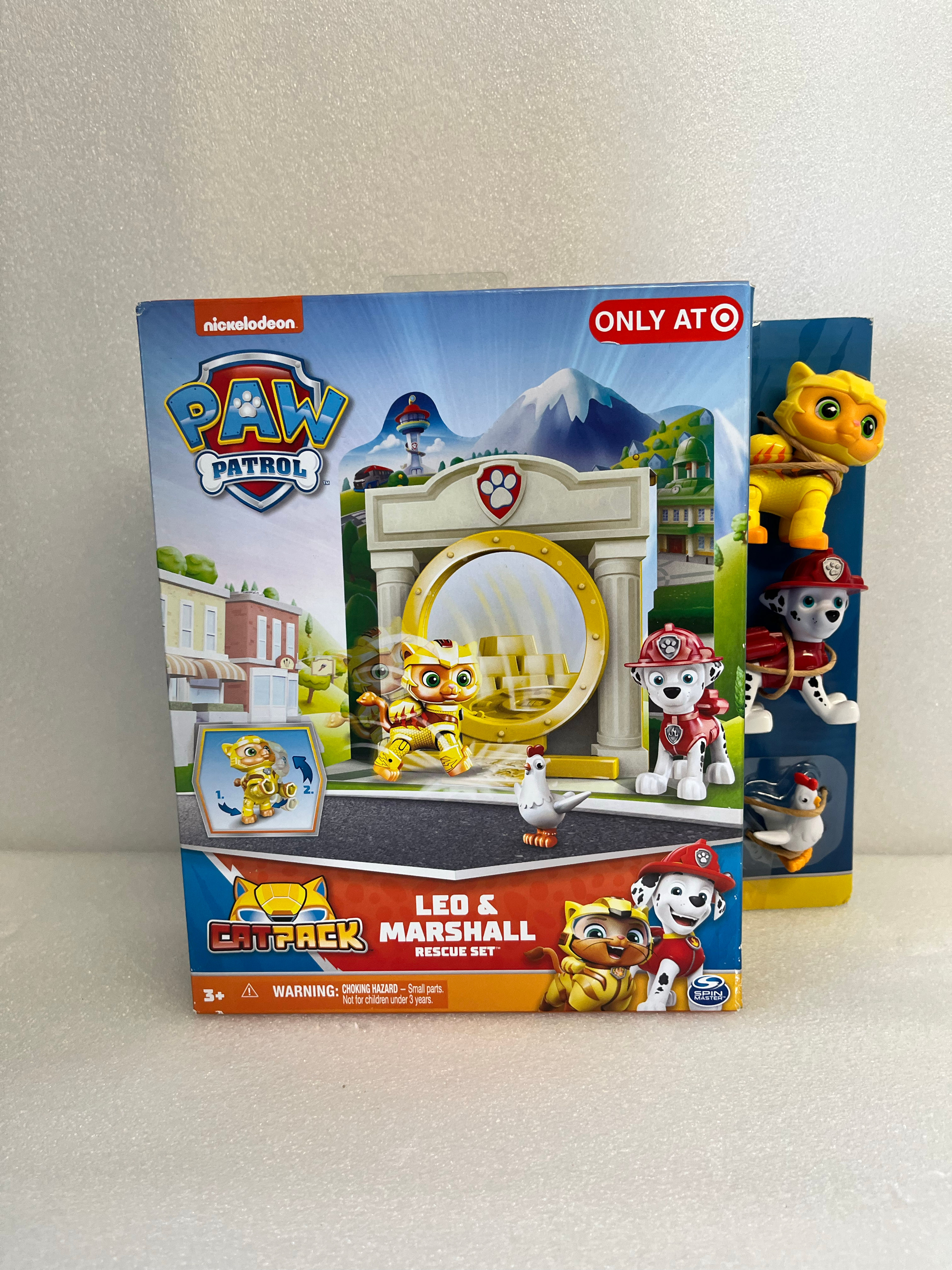 Paw Patrol Cat Pack Leo & Marshall Rescue Set