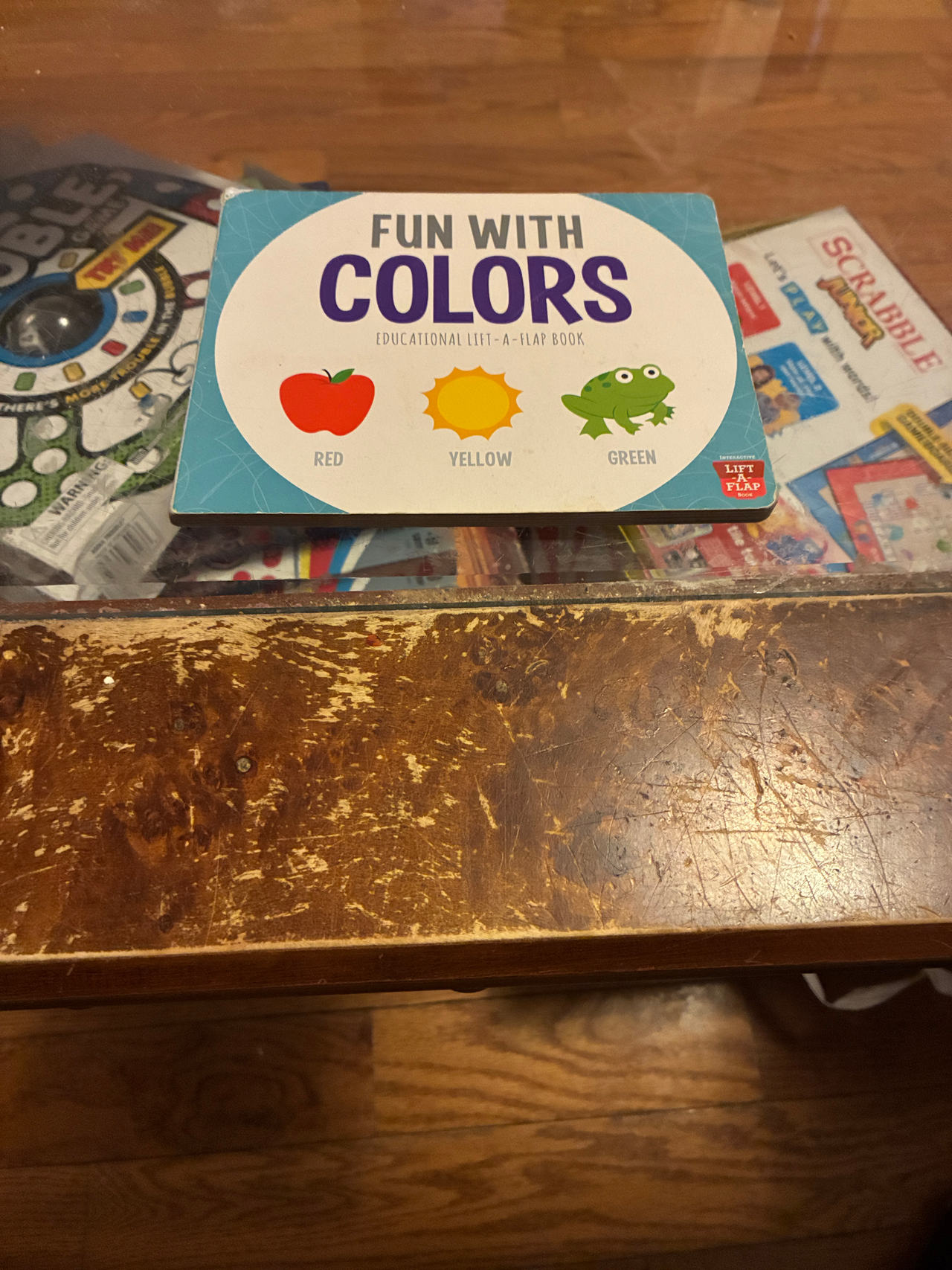 Fun With Colors: Educational Lift-a-Flap Board Book