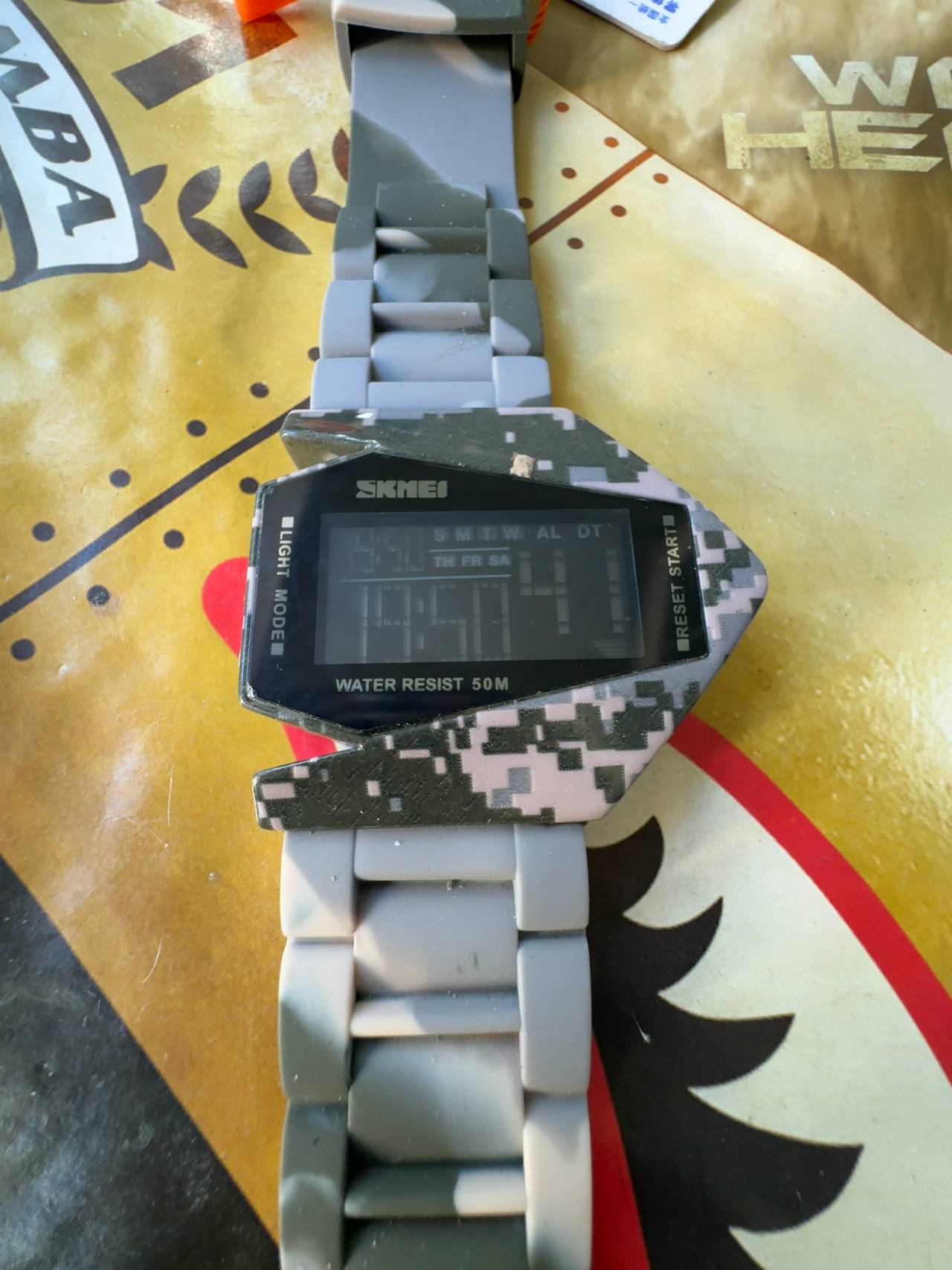 Pappi LED Military Camouflage Digital Watch