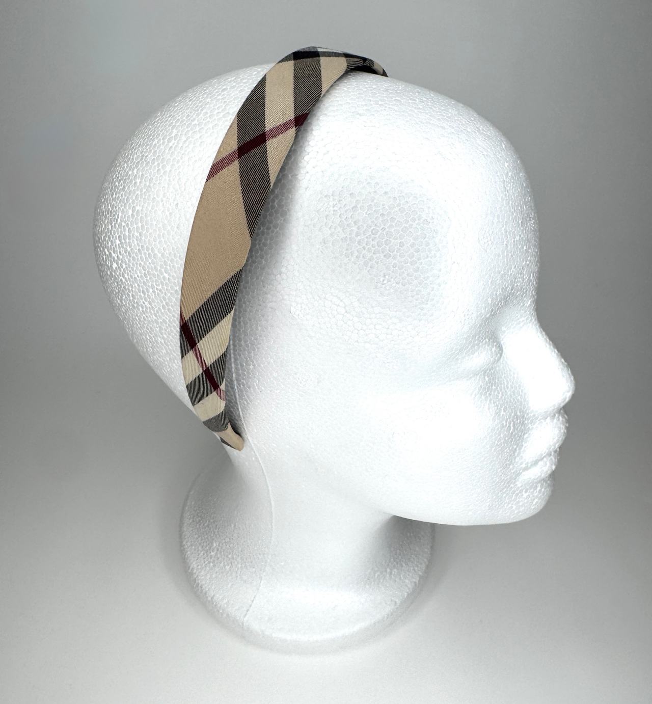 Burberry Vintage Check Headband Nova Plaid