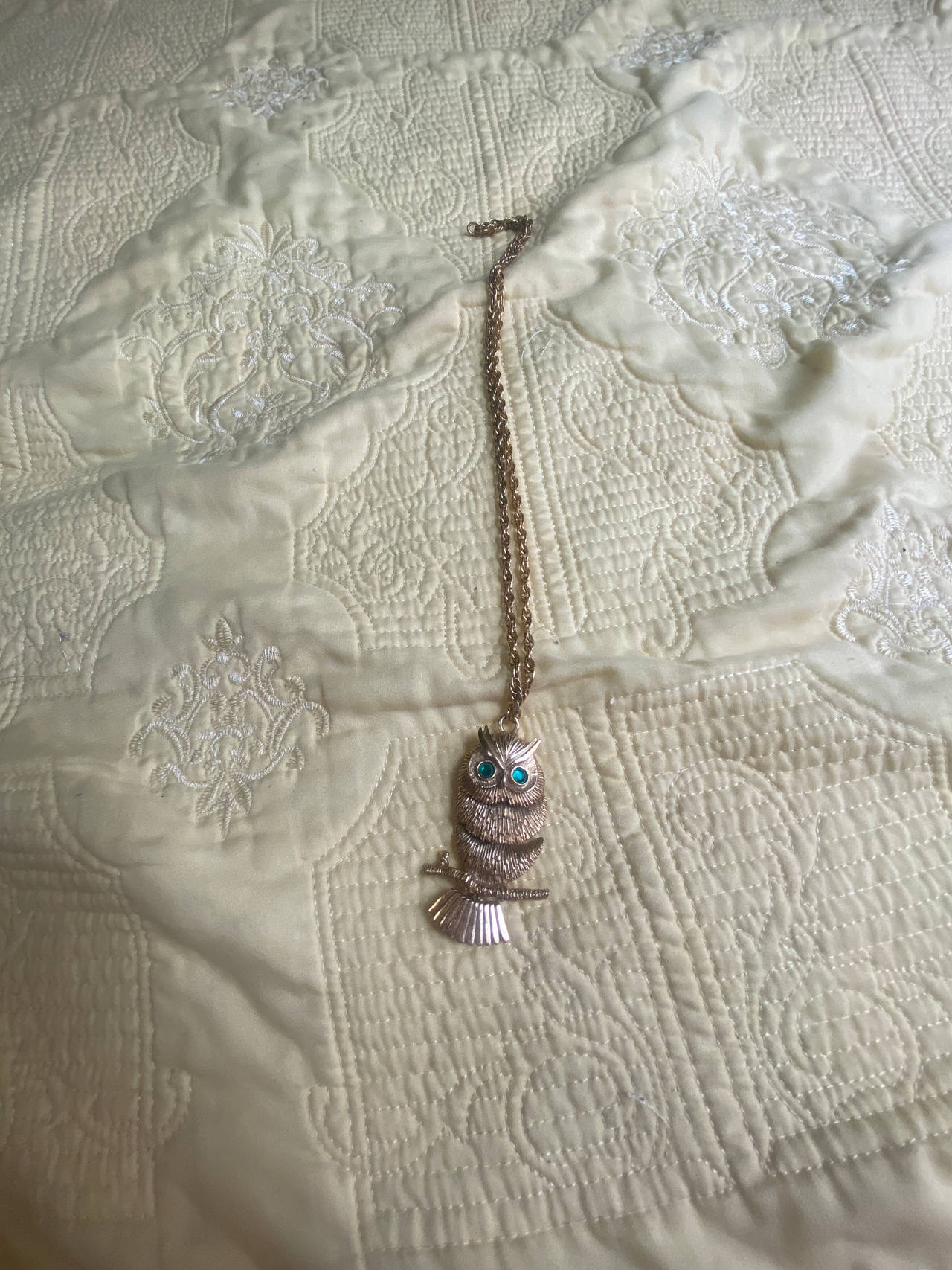 Owl Pendant Necklace