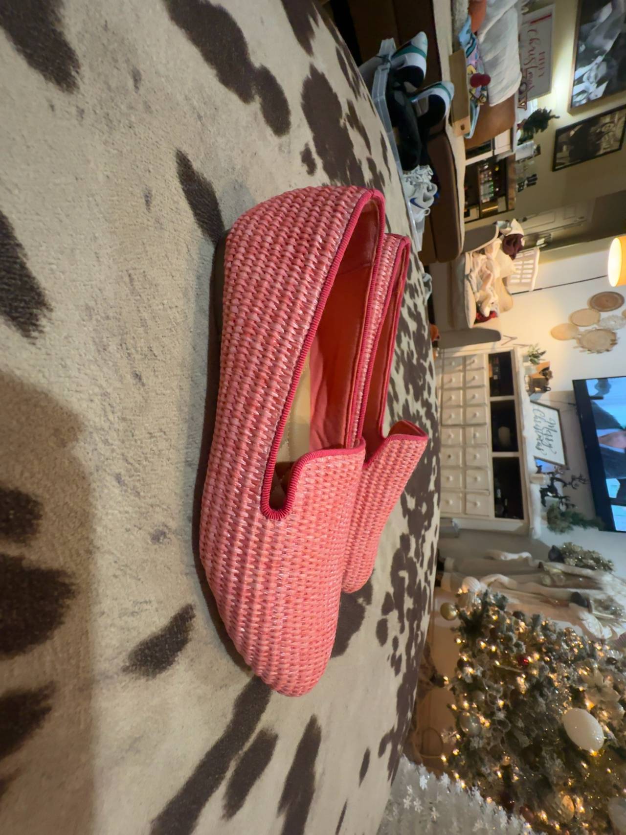 Birdies The Starling Pink Lipstick Loafer Size 6