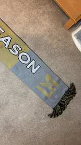 LAFC 2018 Inaugural Season Scarf Black/Gray Used - Image 7