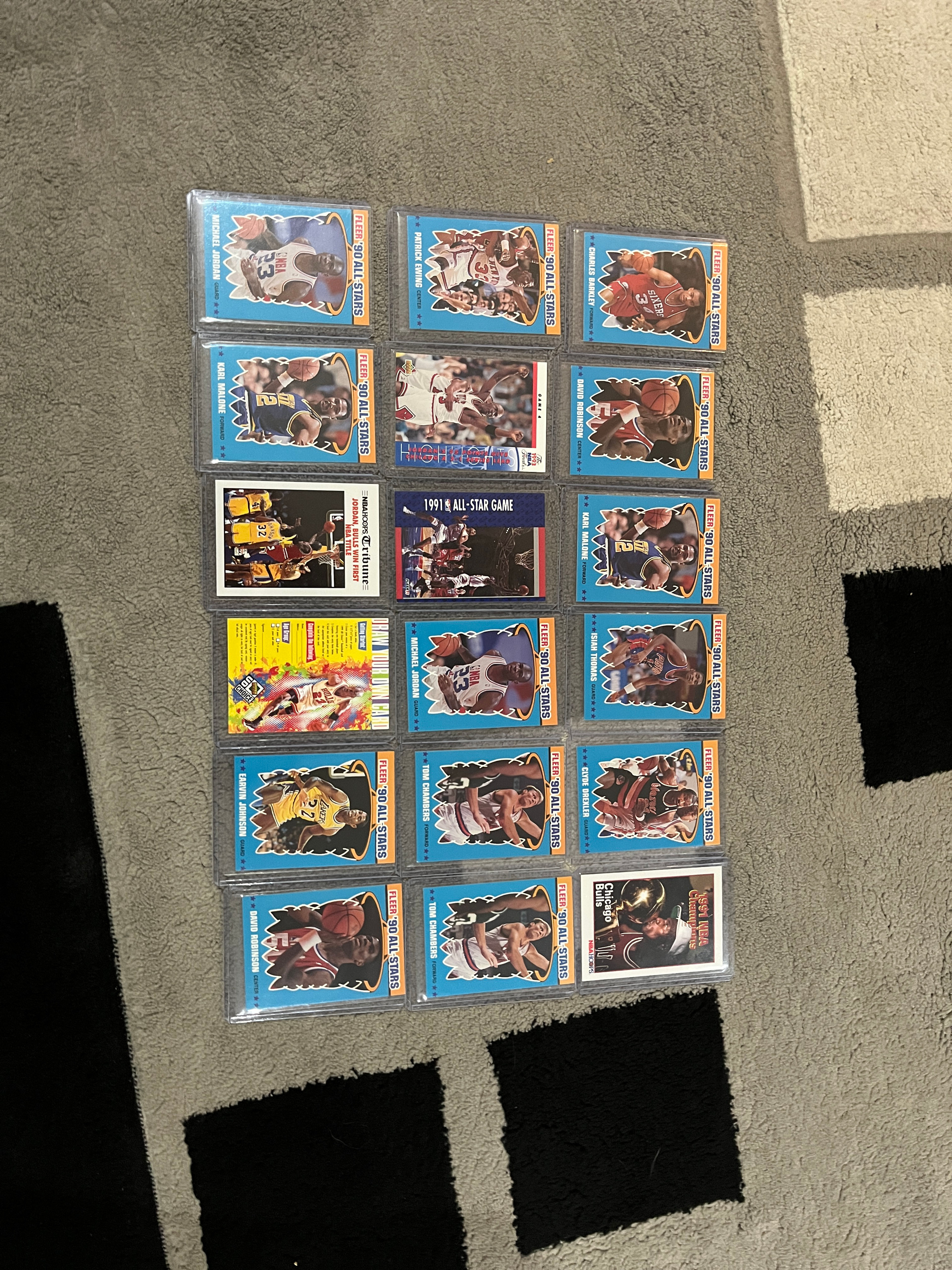 1990-91 NBA Hoops Basketball Cards