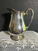 International Silver Company Camille Silver Plate Water Pitcher 9" - Image 1