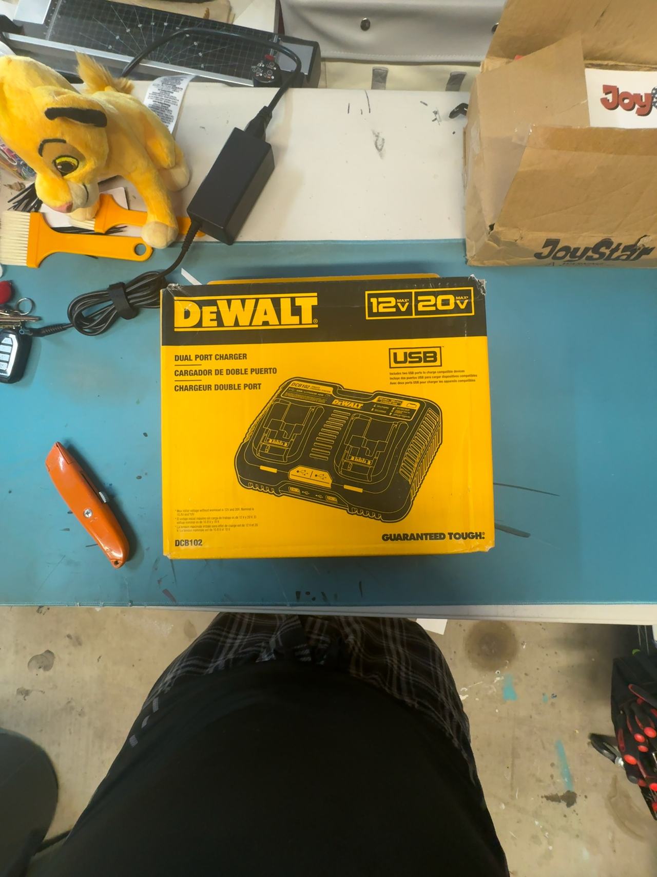 DeWalt DCB102 Dual Port Jobsite Charger with USB
