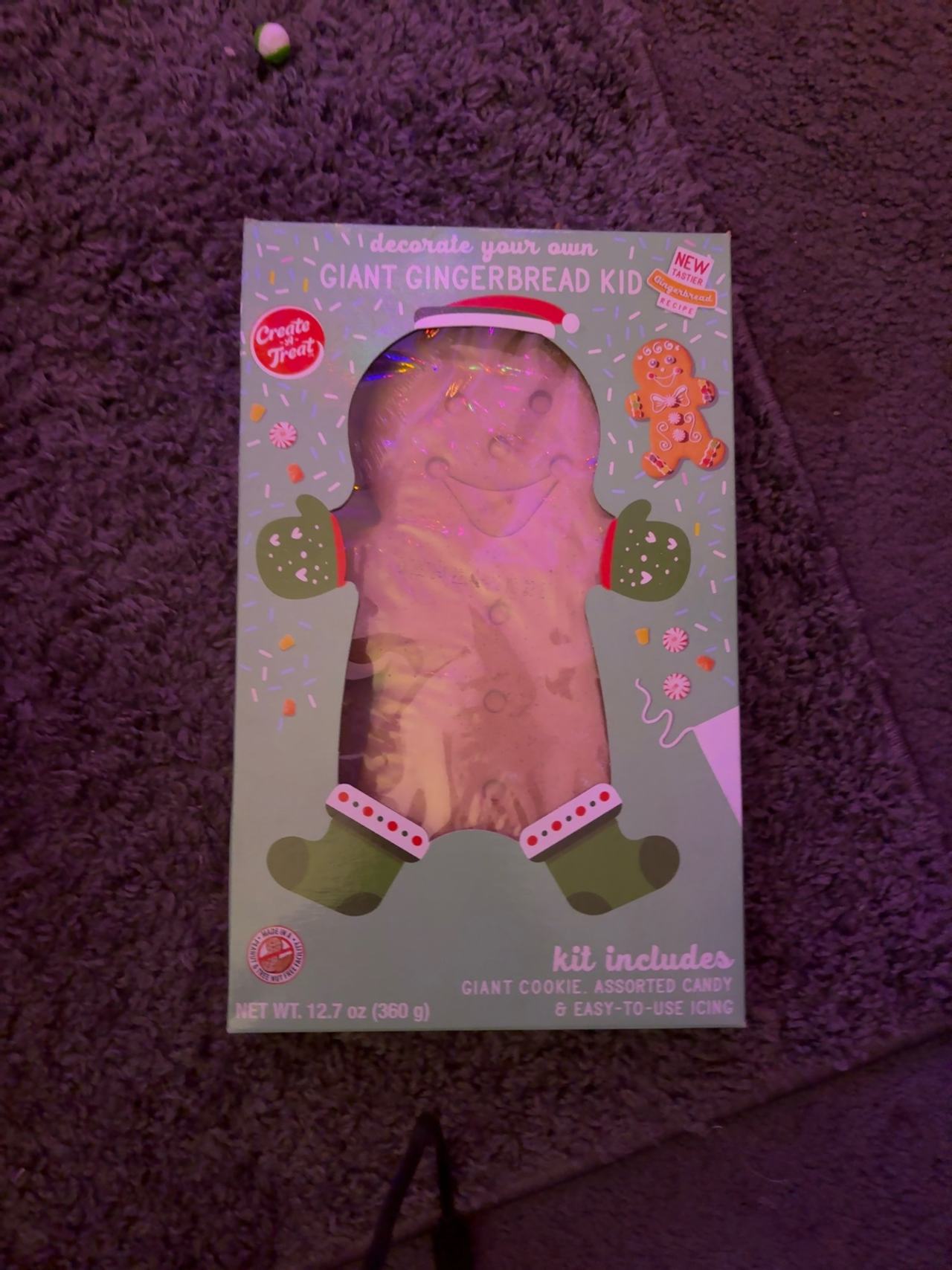 Create-a-Treat Giant Gingerbread Man Kit