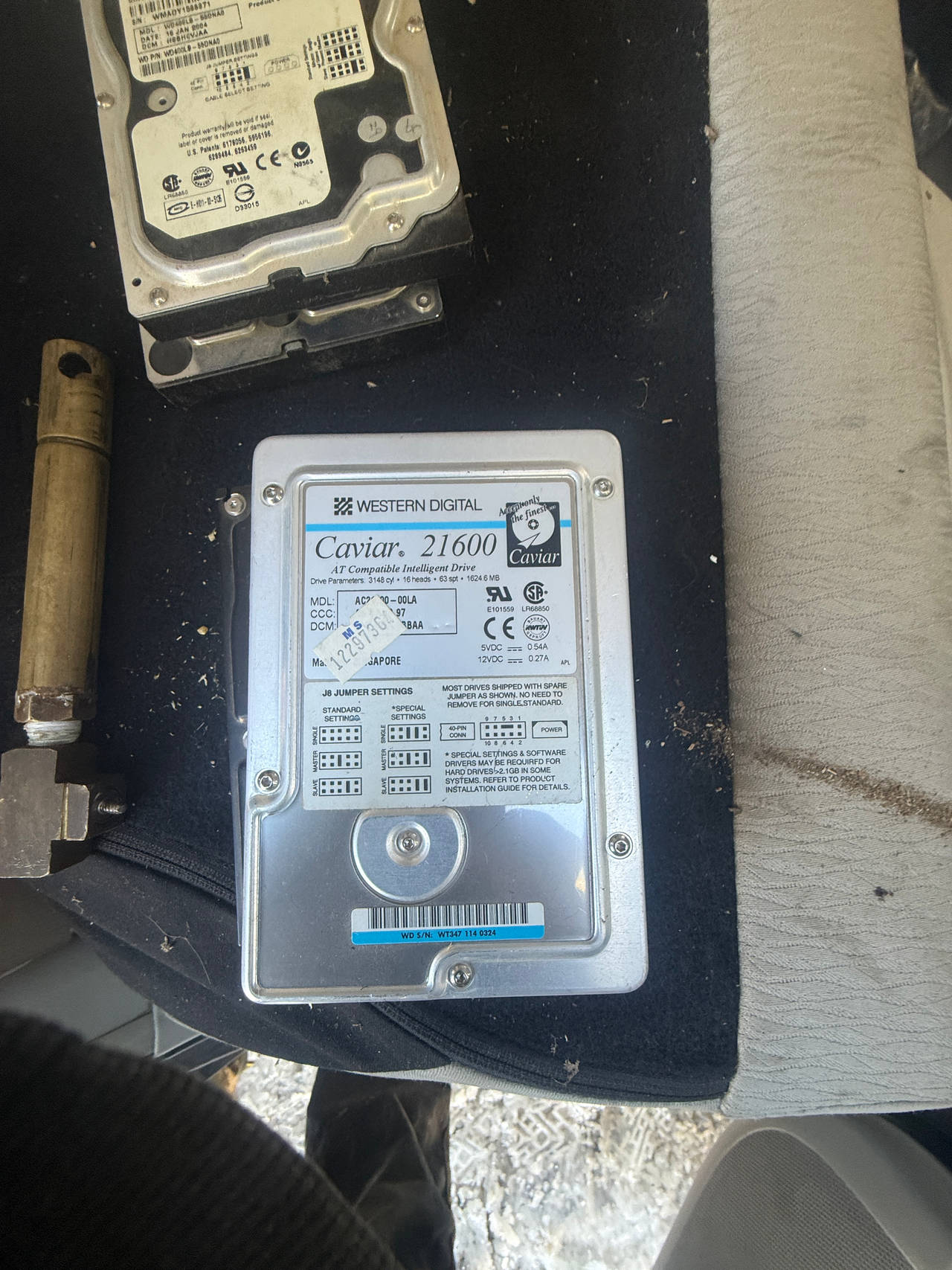 Western Digital Caviar 21600 1.6GB IDE Hard Drive