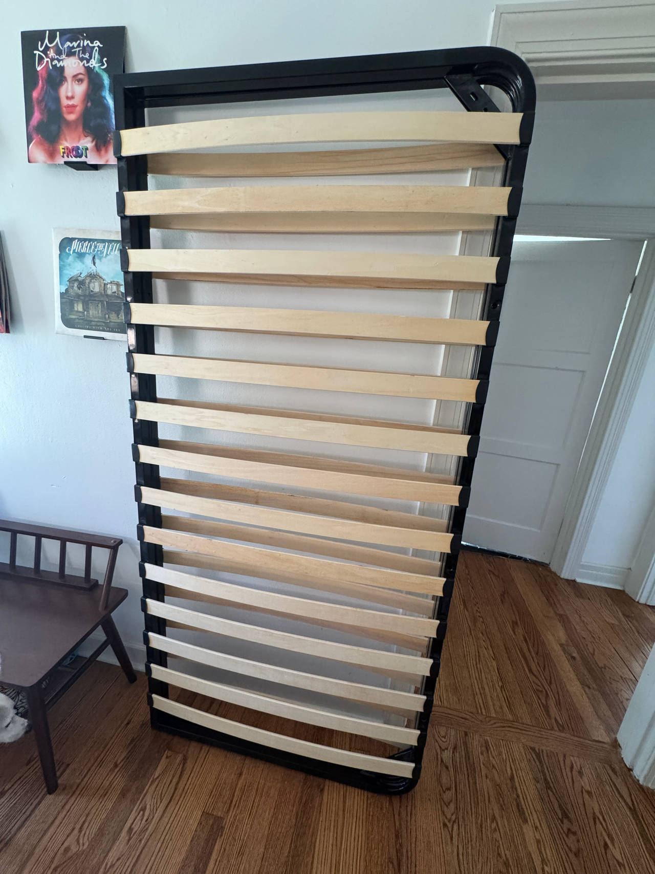 King Size Foldable Bed Slatted Base