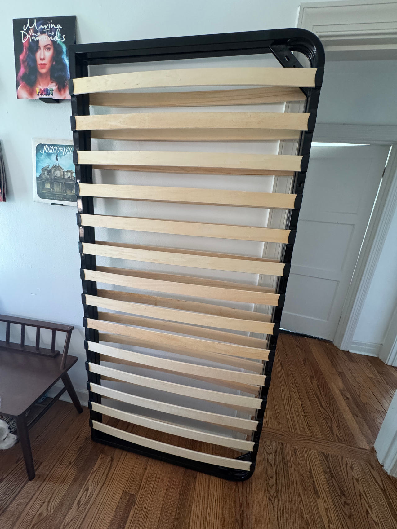 King Size Foldable Bed Slatted Base