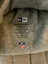 New Era NY Jets Cuffed Pom Beanie Knit Hat NFL Official OSFM Gray Green - Image 2