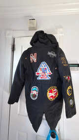 Reason Full Zip Jacket with Patches XL RIP ON BACK BOTTOM  - Image 5