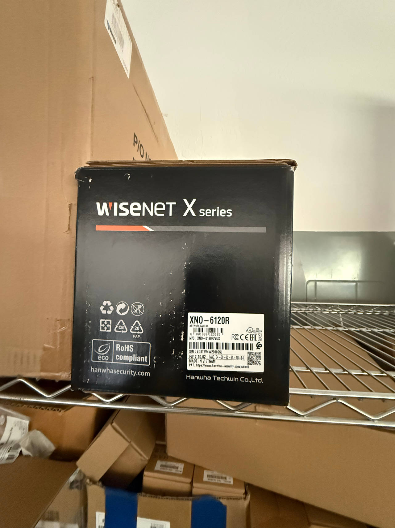 Hanwha Wisenet XNO-6120R 2MP Outdoor Network Bullet Camera