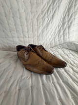 Ted Baker Tan Leather Wingtip Brogues US9 42 - Image 1