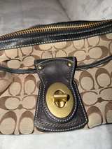 Coach Signature Canvas Turnlock Shoulder Bag - Image 2