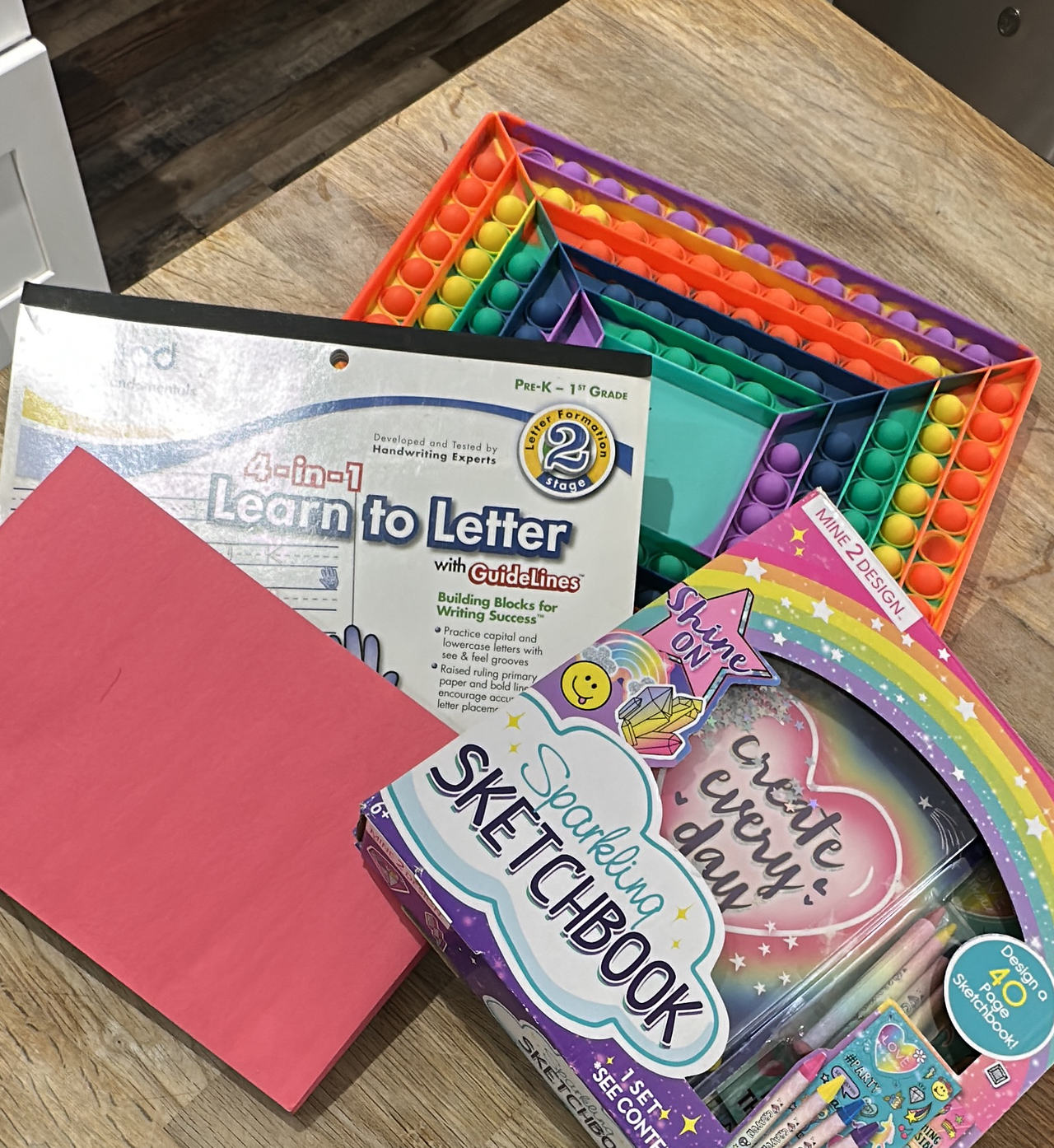 NEW ART BUNDLE- Mine 2 Design Sparkling Sketchbook & Art Bundle