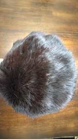 Vintage Real Fur Pillbox Hat - Image 3