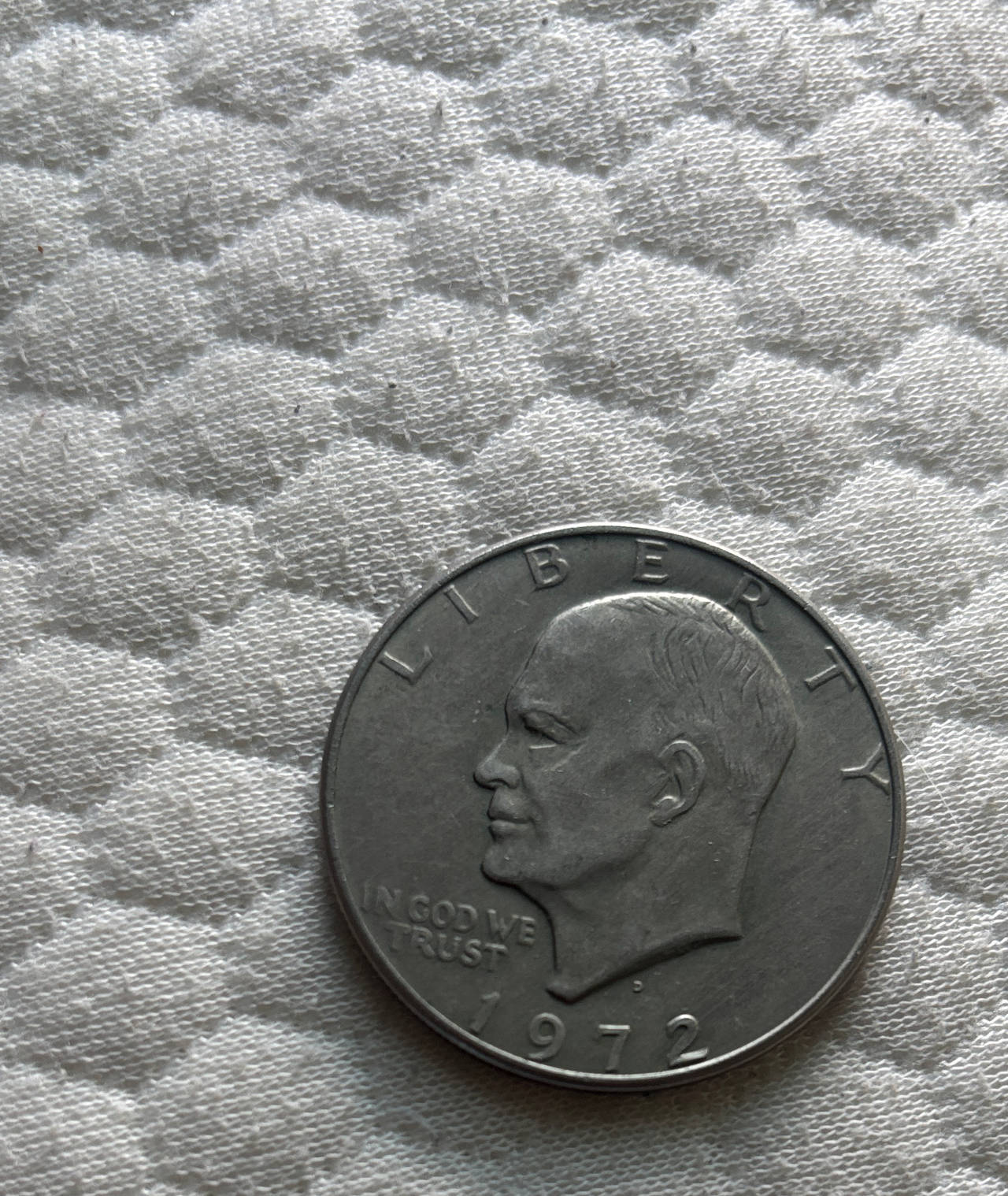 1972 Eisenhower Dollar Coin