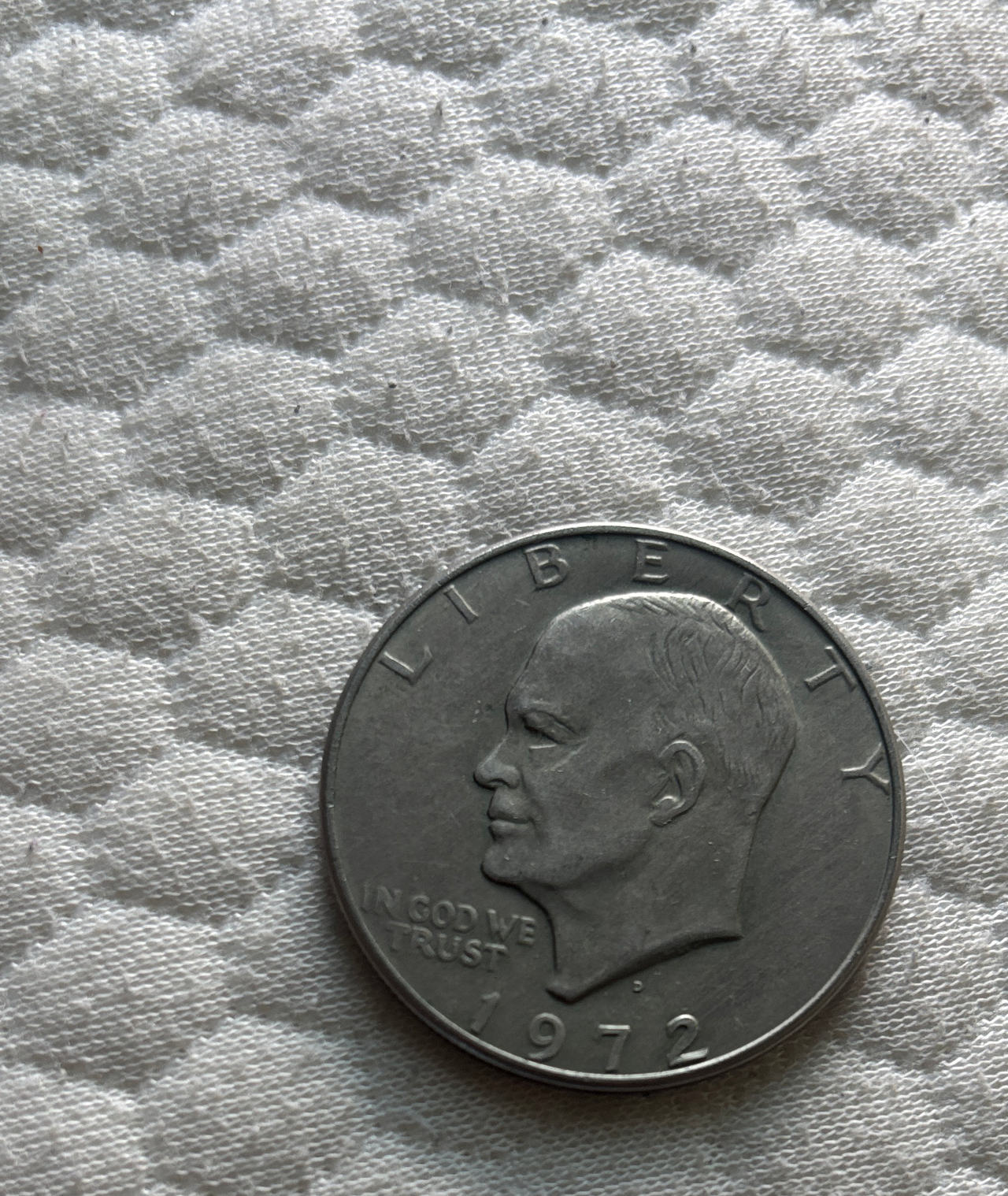 1972 Eisenhower Dollar Coin