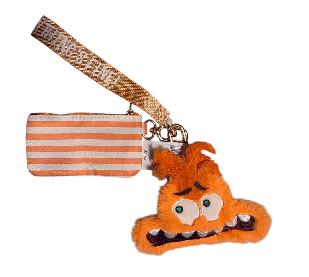 Disney Inside Out 2 Anxiety Coin Purse Wristlet