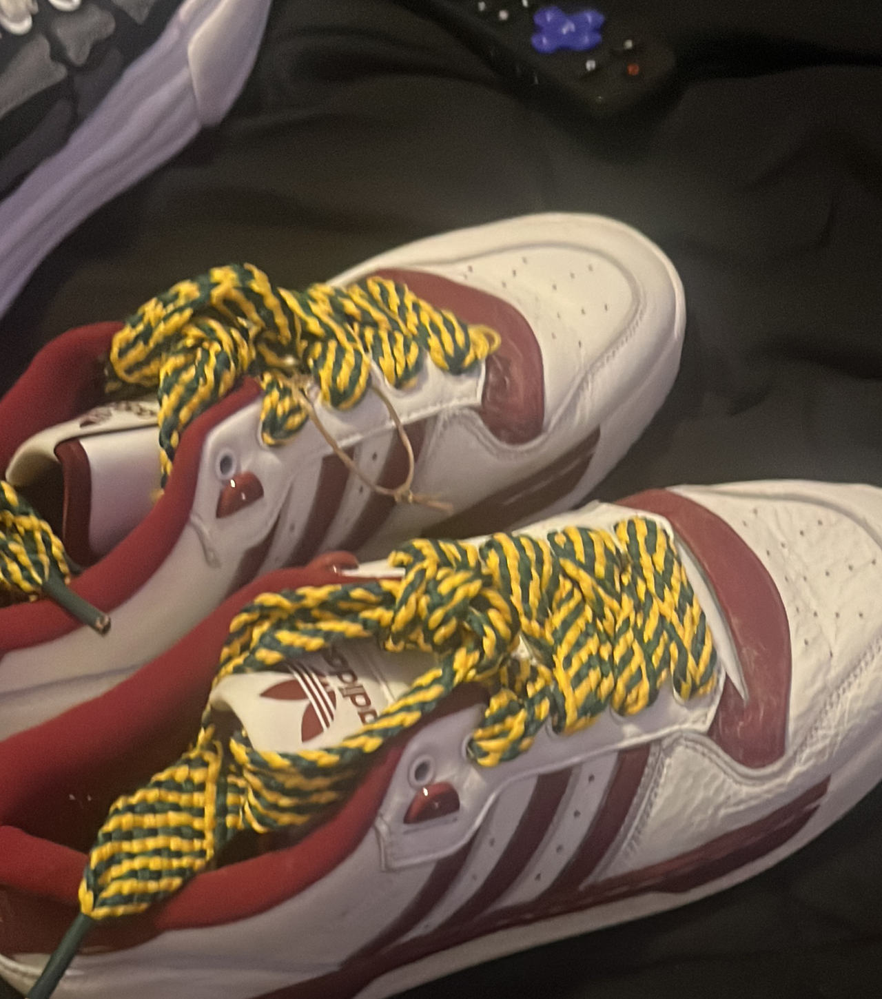 adidas Forum Low Burgundy White