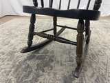 Wooden Rocking Chair - Image 4
