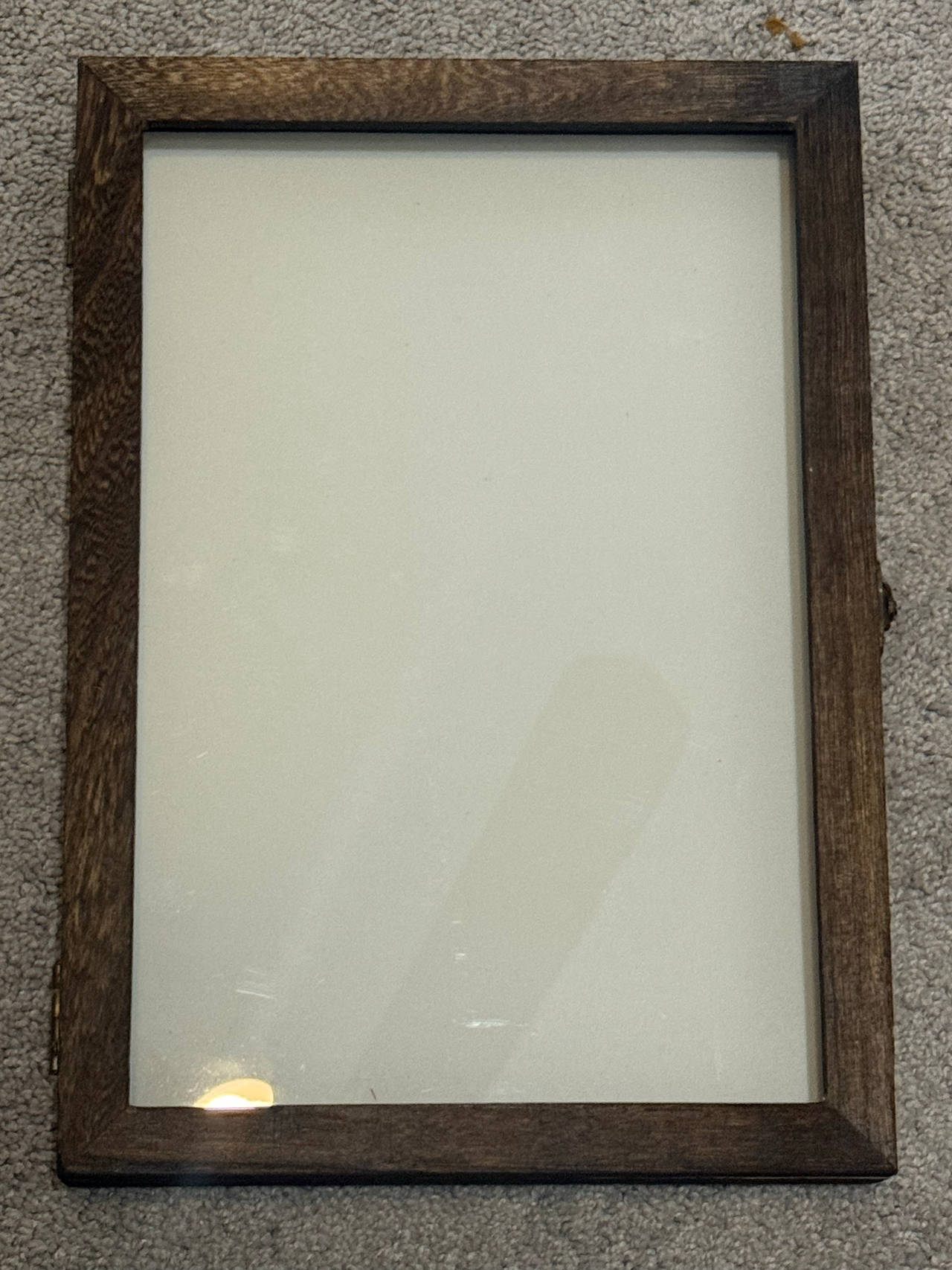 Wooden Shadow Box Display Case