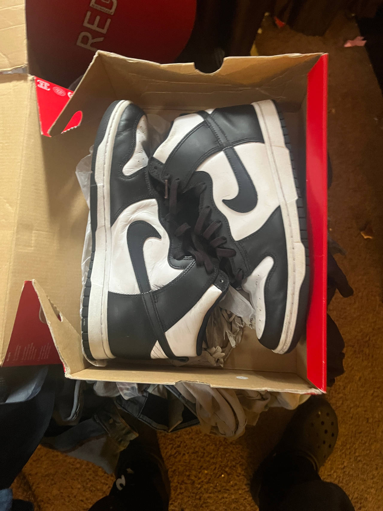 Nike Dunk High 'Panda'