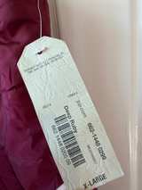 Arizona Jean Company Burgundy Hooded Puffer Vest X-Large - Image 2