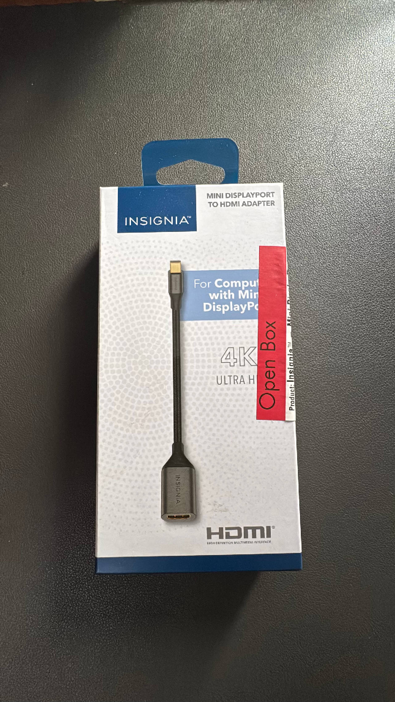 Insignia Mini DisplayPort to HDMI Adapter - Black