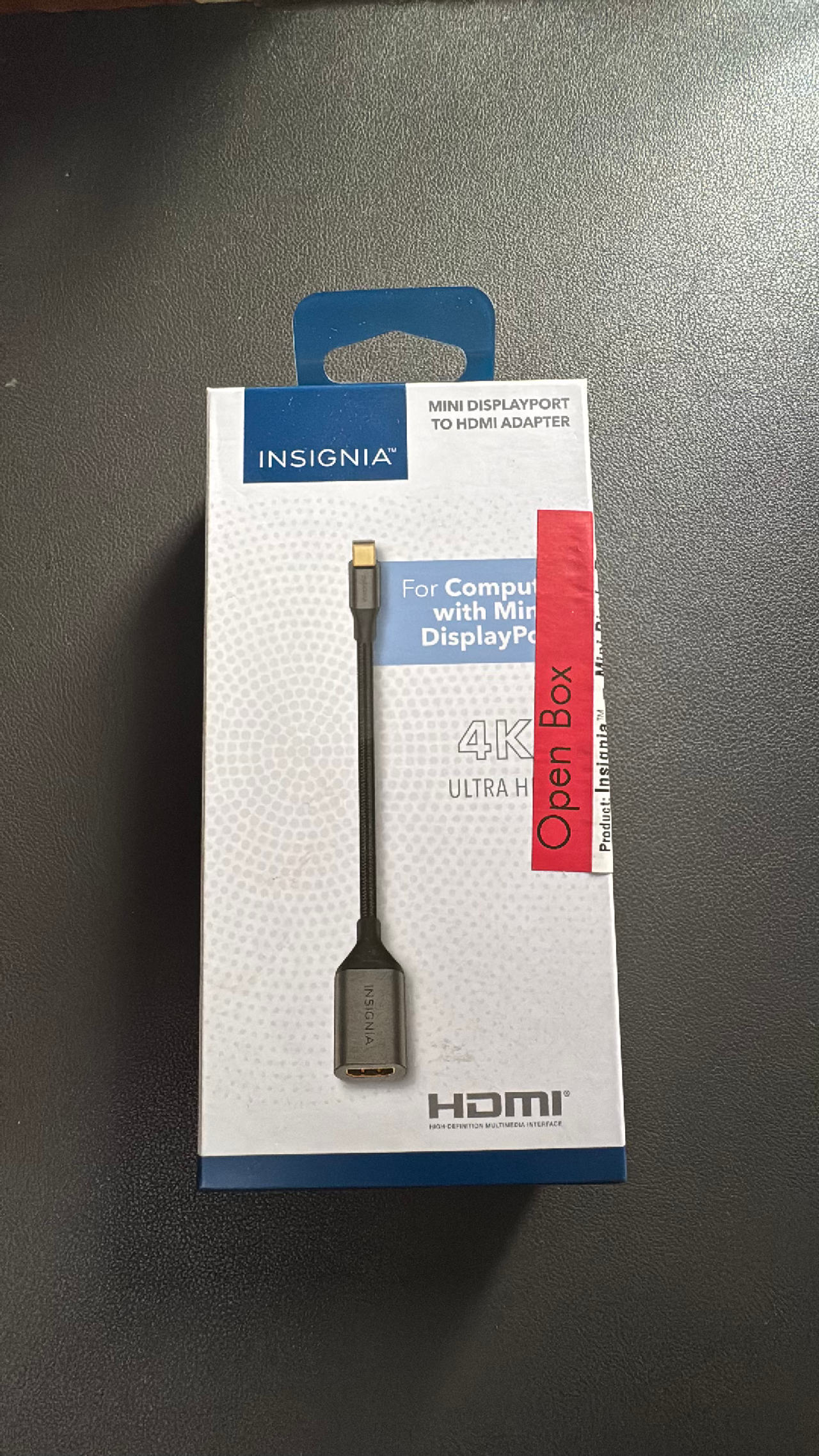 Insignia Mini DisplayPort to HDMI Adapter - Black