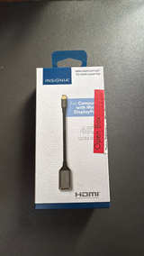 Insignia Mini DisplayPort to HDMI Adapter - Black - Image 1