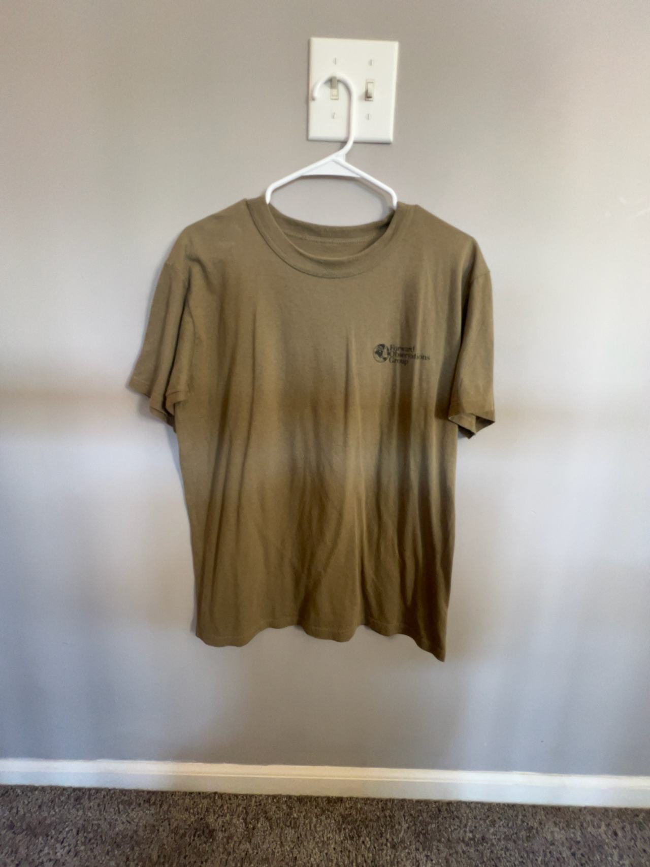 Medium Forward Observations Group-Coyote Brown-AR 670-1 compliant Shirt