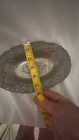 Vintage Floral Repousse Pewter Bowl - Image 3