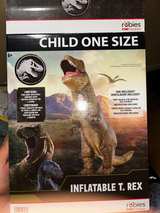 Rubies Jurassic World T-Rex Inflatable Costume Adult - Image 2