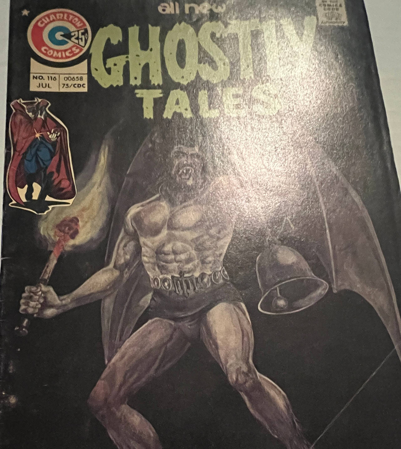 Ghostly Tales #116 (July 1975) comic book Charlton comics