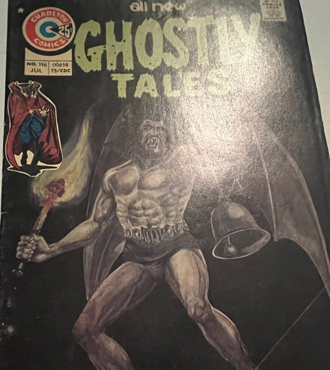 Ghostly Tales #116 (July 1975) comic book Charlton comics