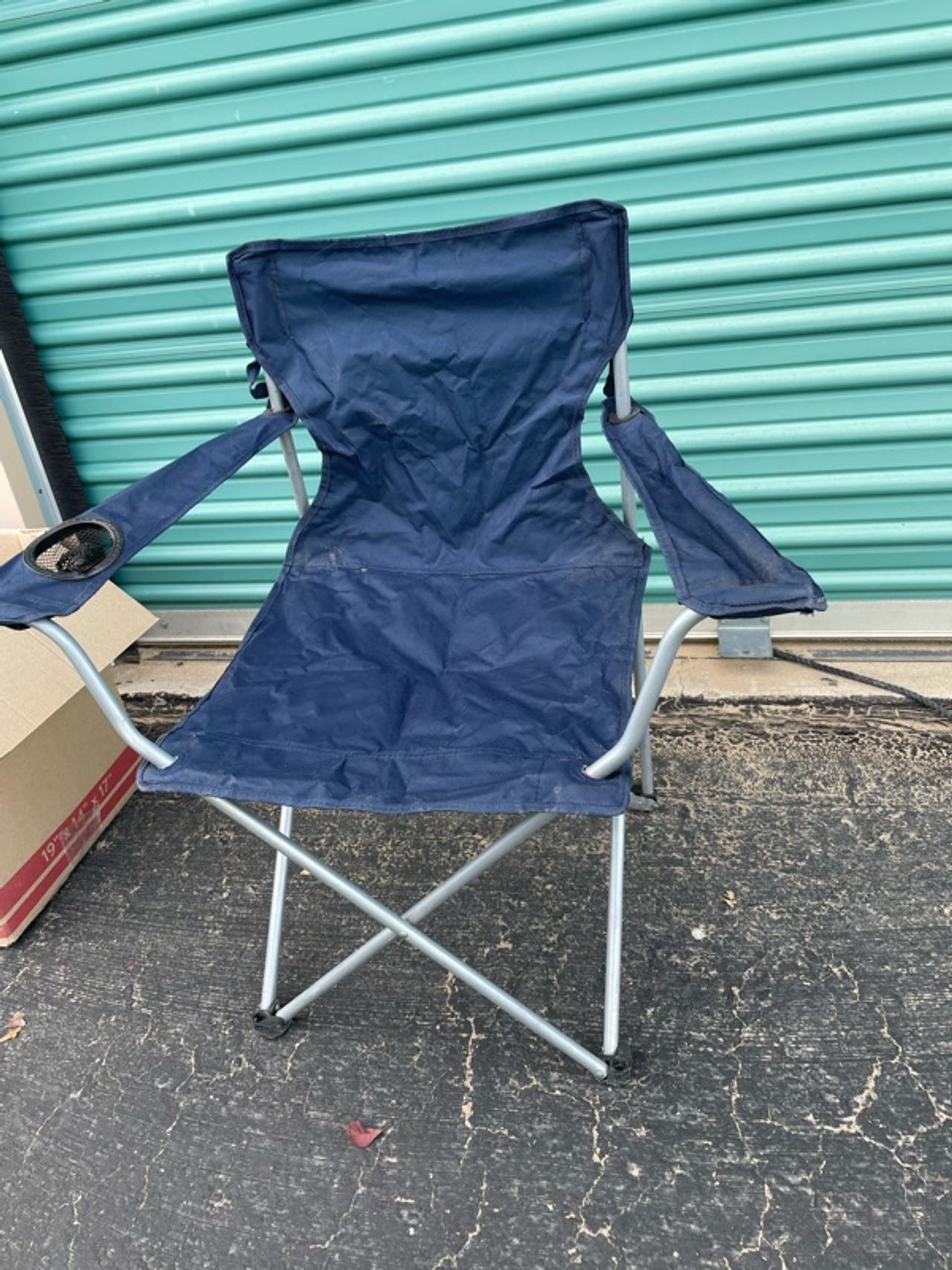 Ozark Trail Camping Chair Blue