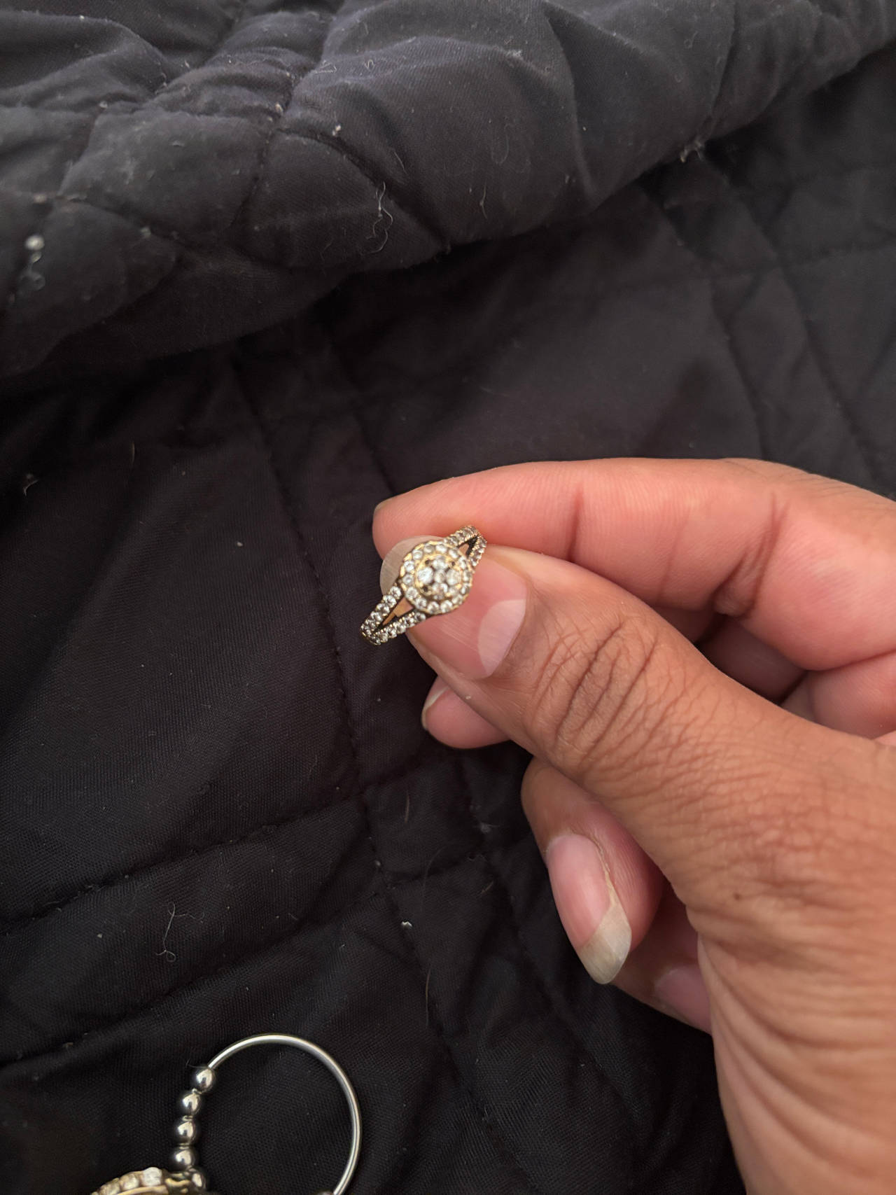 Halo Engagement Ring