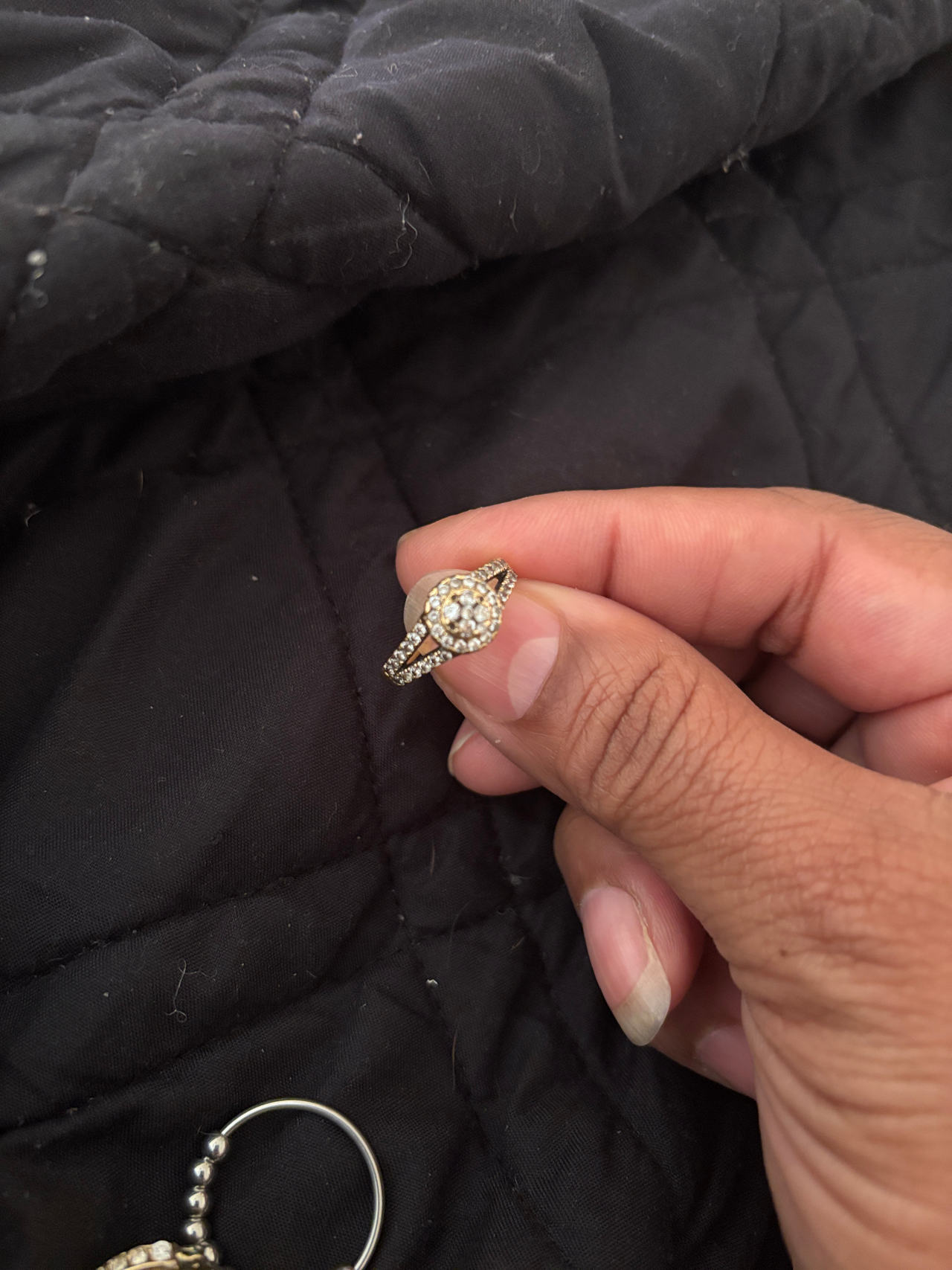 Halo Engagement Ring