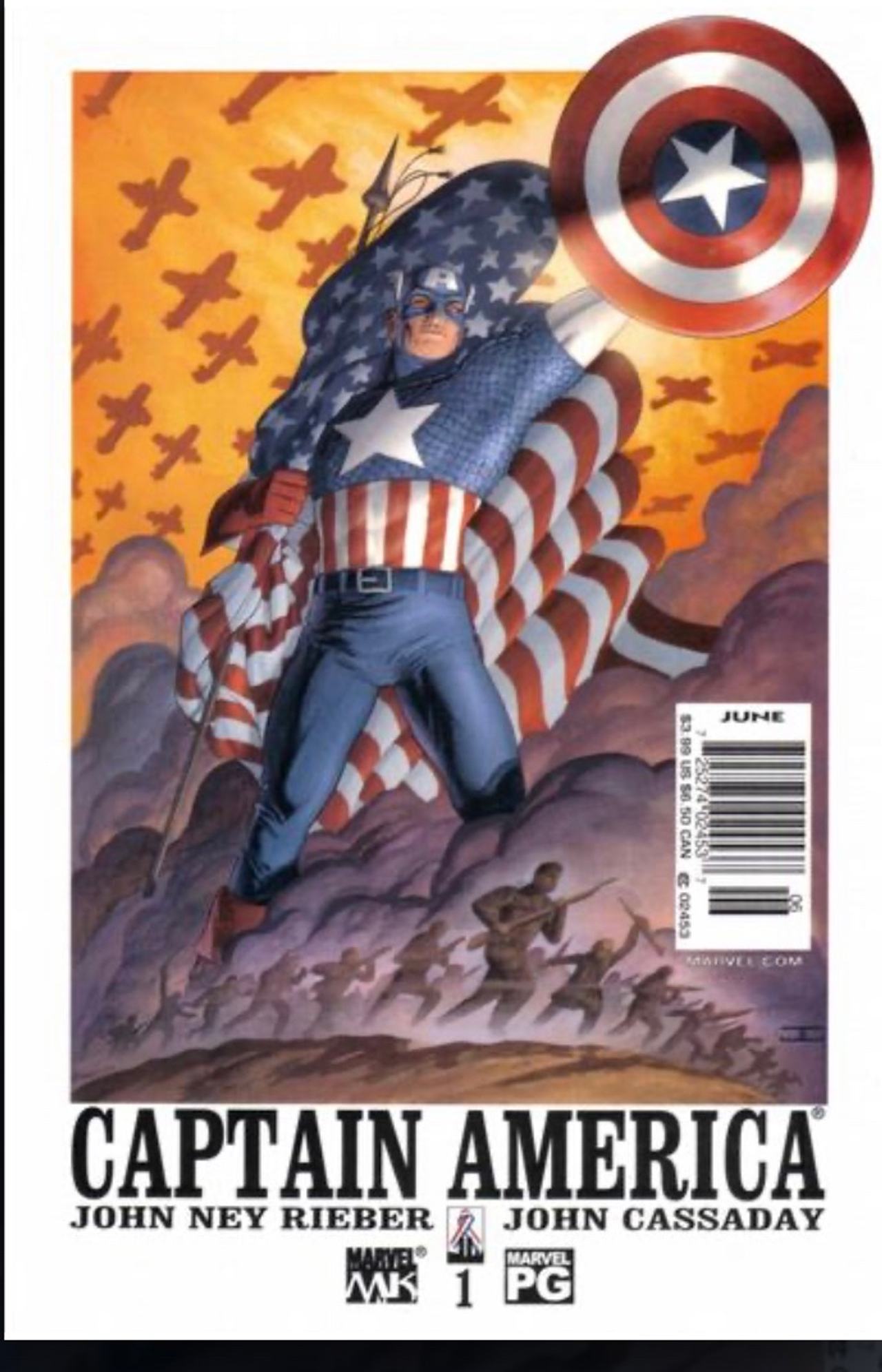 Captain America #1 (Marvel Knights, 2002)