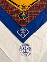 Vintage Boy Scouts Neckerchief Set 1974 Scout Goodturn Drive BSA Bandana Lot 4 - Image 3