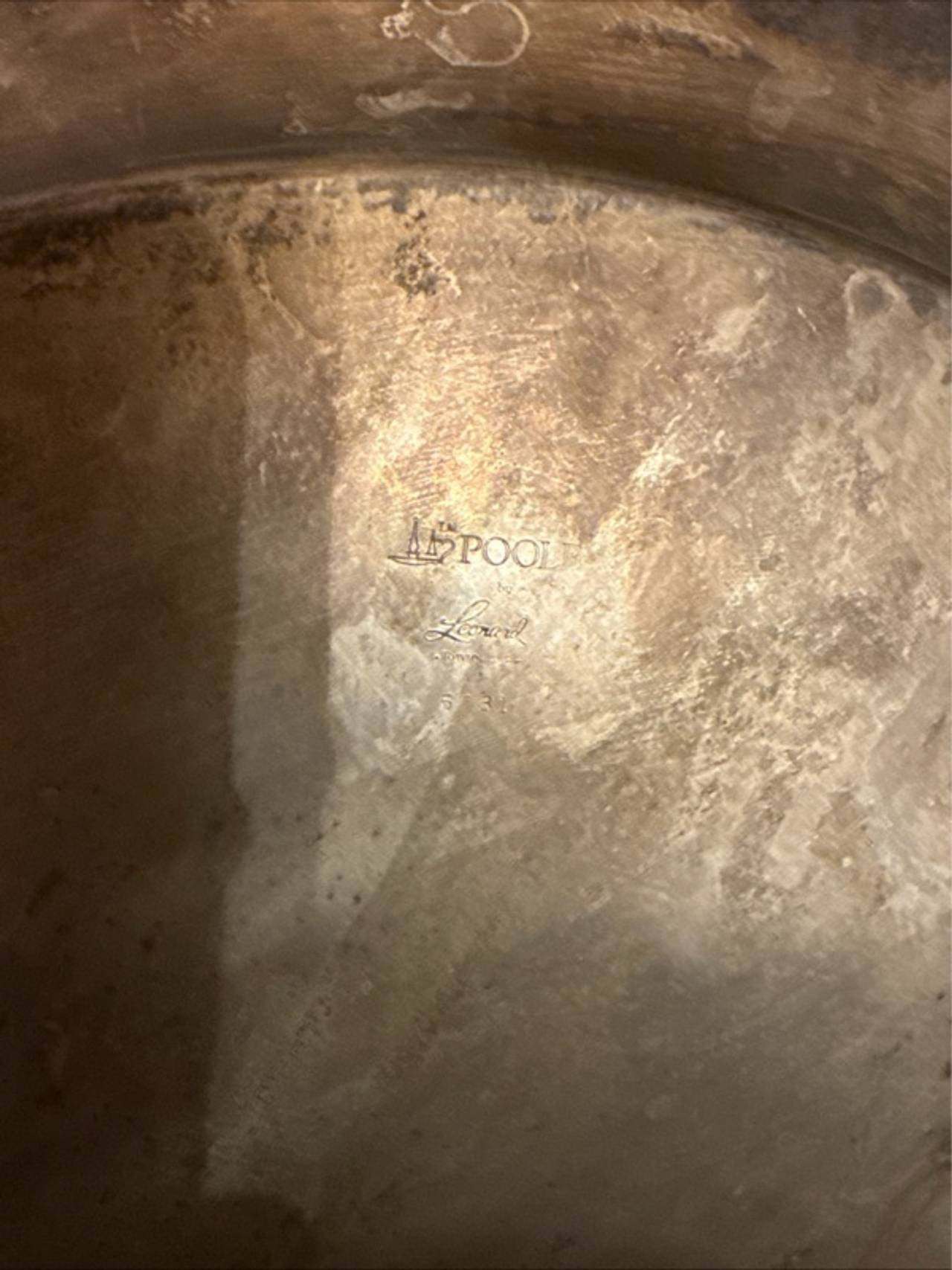 Silver Plated Round Serving Tray