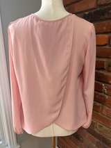 Amanda Uprichard Gathered Neck Long Sleeve Blouse - Image 5