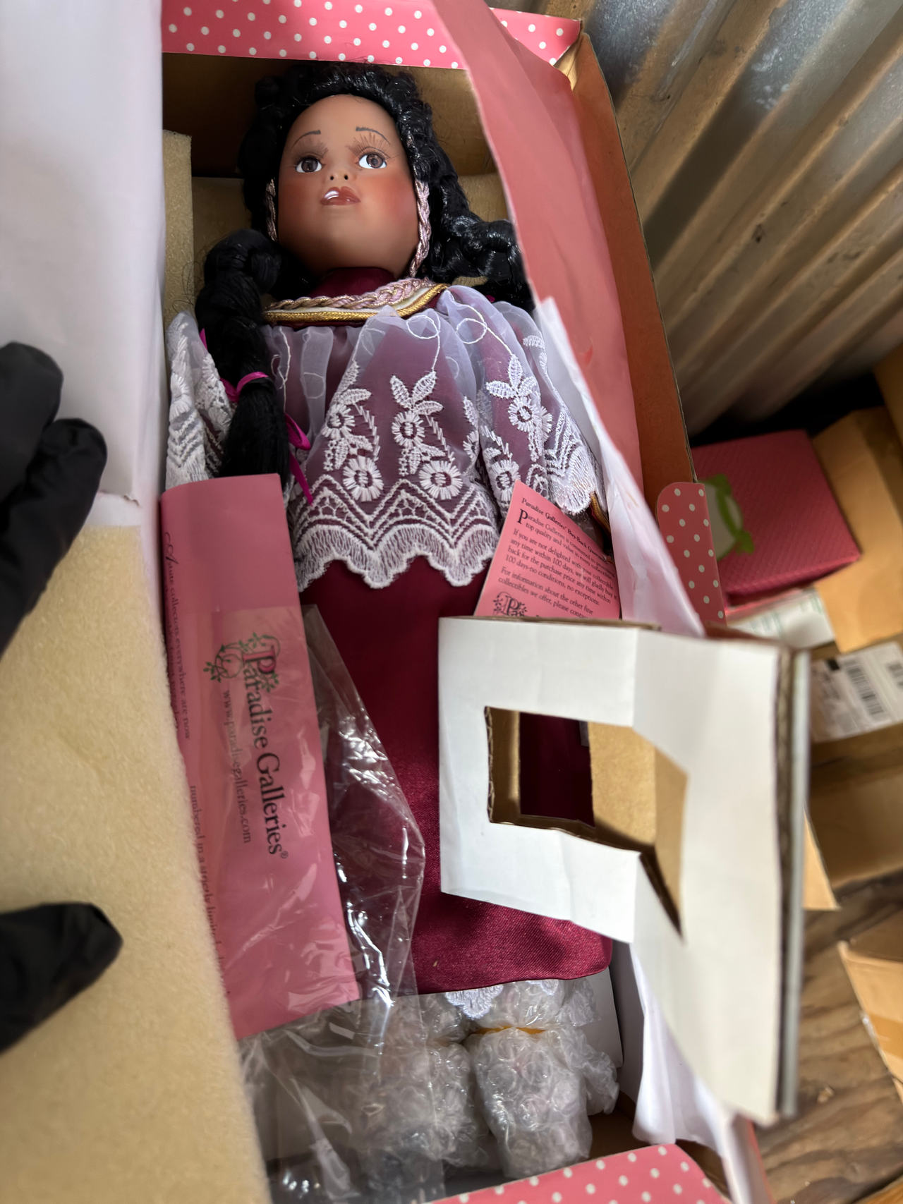 Vintage Paradise Galleries Musical Doll “How Great Thou Art” – Patricia Rose – N