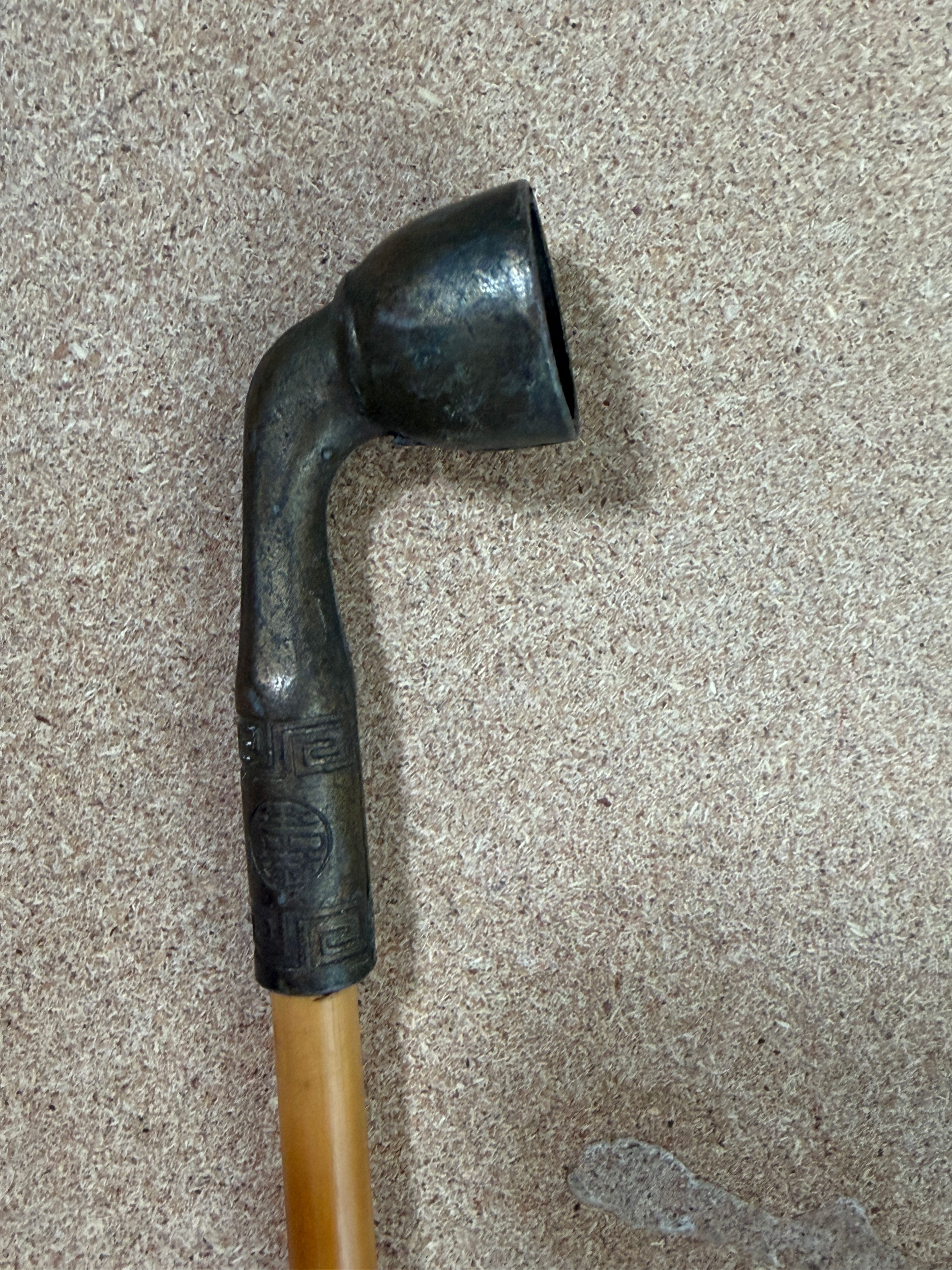 Vintage Japanese Kiseru Bamboo Smoking Pipe - Image 6