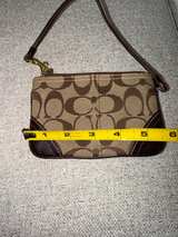 Coach Signature Canvas Wristlet - Image 4
