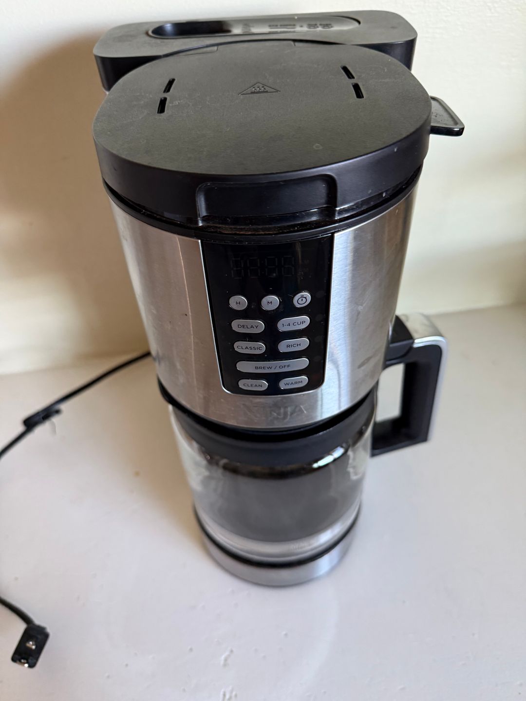 Ninja XL 14-Cup Programmable Coffee Maker Pro Black/Stainless