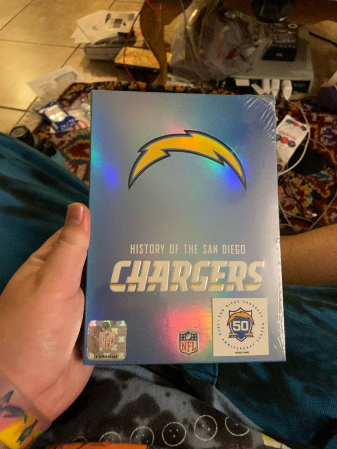 NFL History of the San Diego Chargers DVD Set